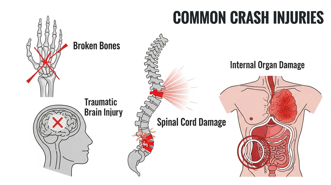 Common Crash Injuries
