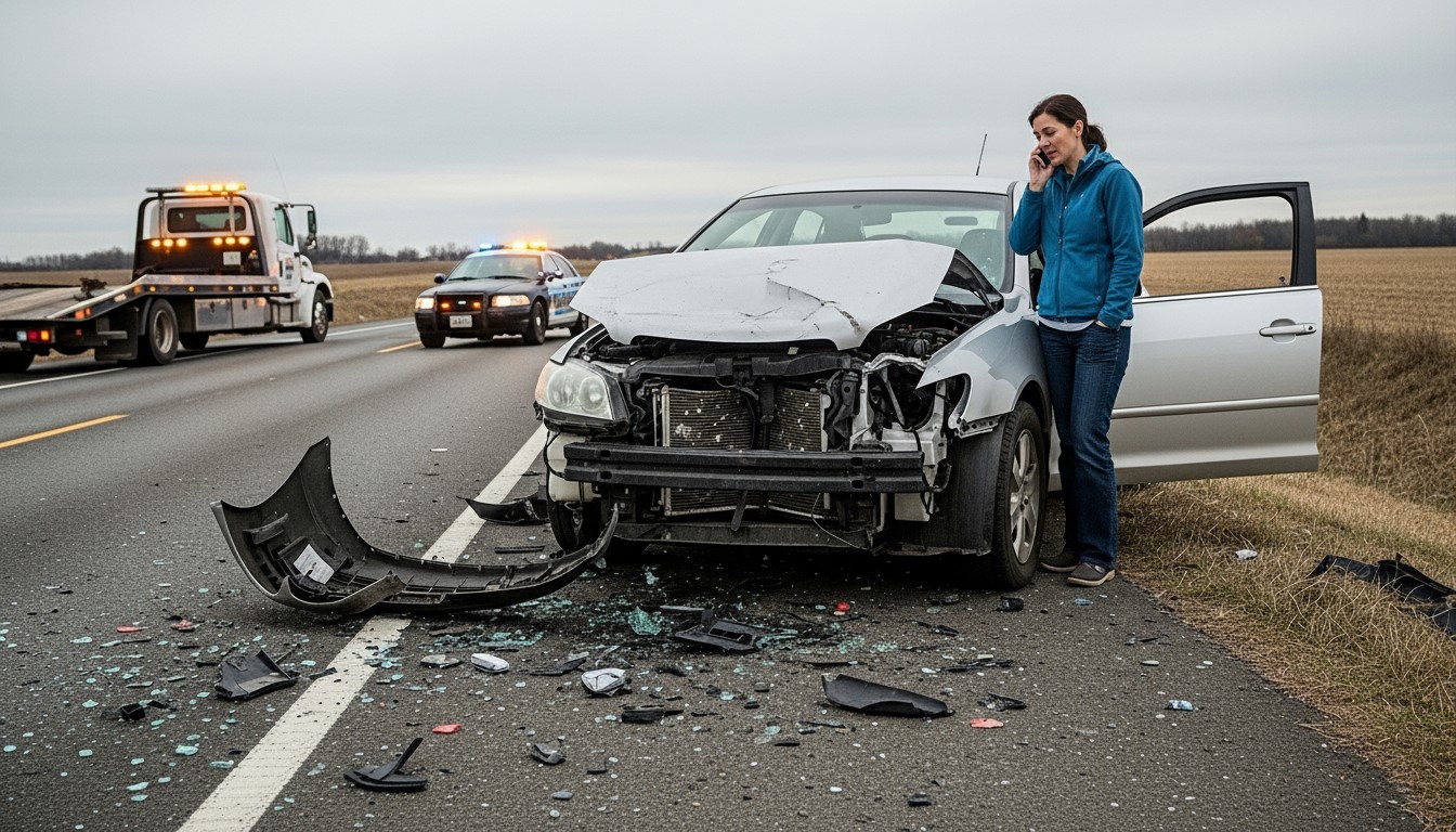 Steps to Take After a Debris-Related Crash