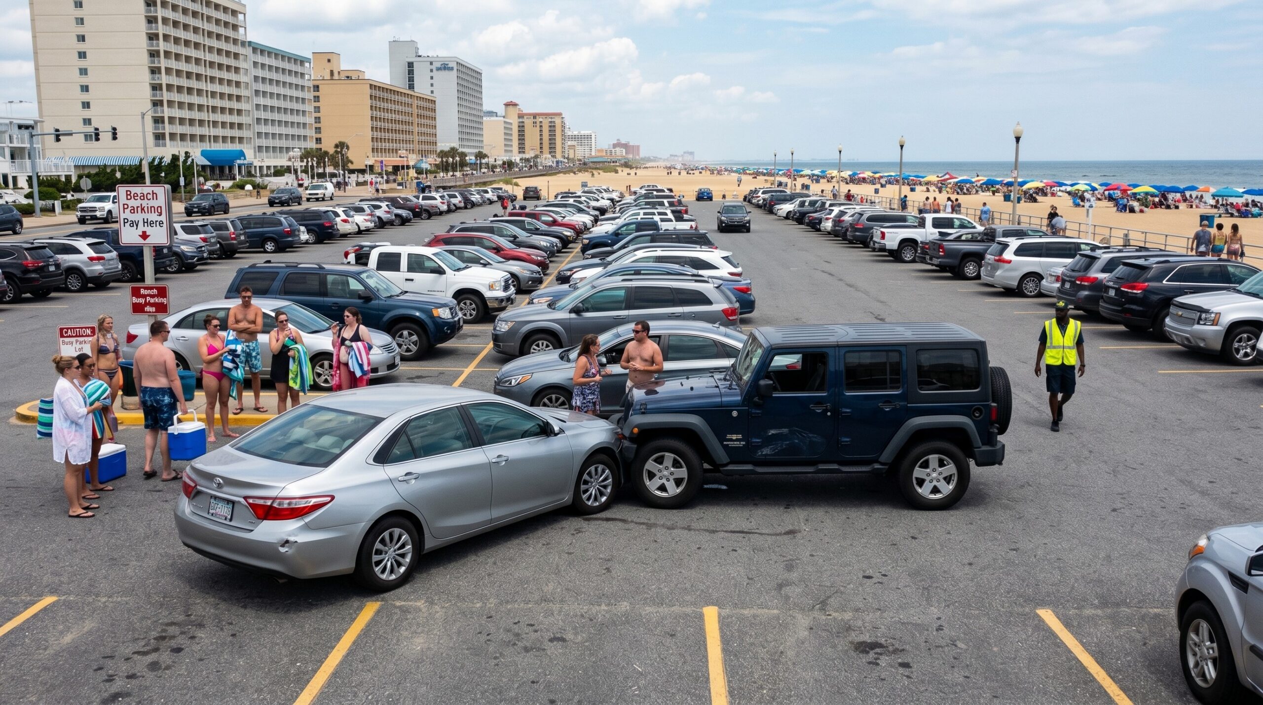Parking Lots Become Accident Hotspots